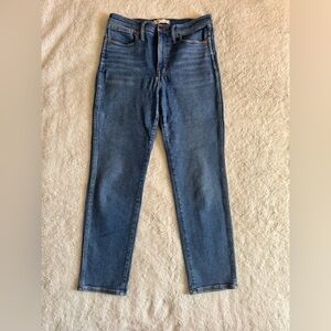 Madewell Women's Skinny Jeans in Classic Blue